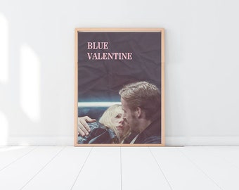 blue valentine poster Canvas poster art wall No frame
