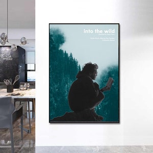 into the wild poster Canvas poster art wall No frame