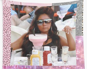 pix Snooki And Jwoww Letter To Sammi Tapestry jersey shore tapestry etsy
