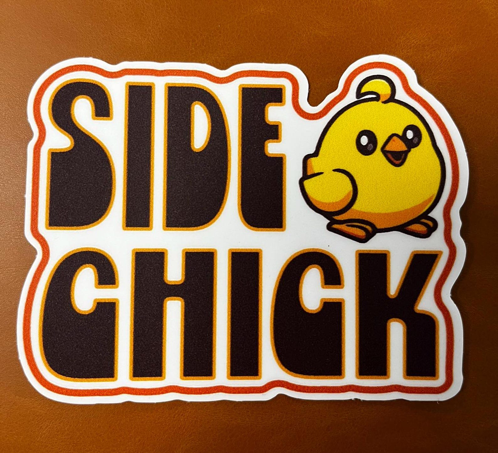 Side Chick Sticker, Quality Laminate Vinyl, Die Cut, Decal - Etsy