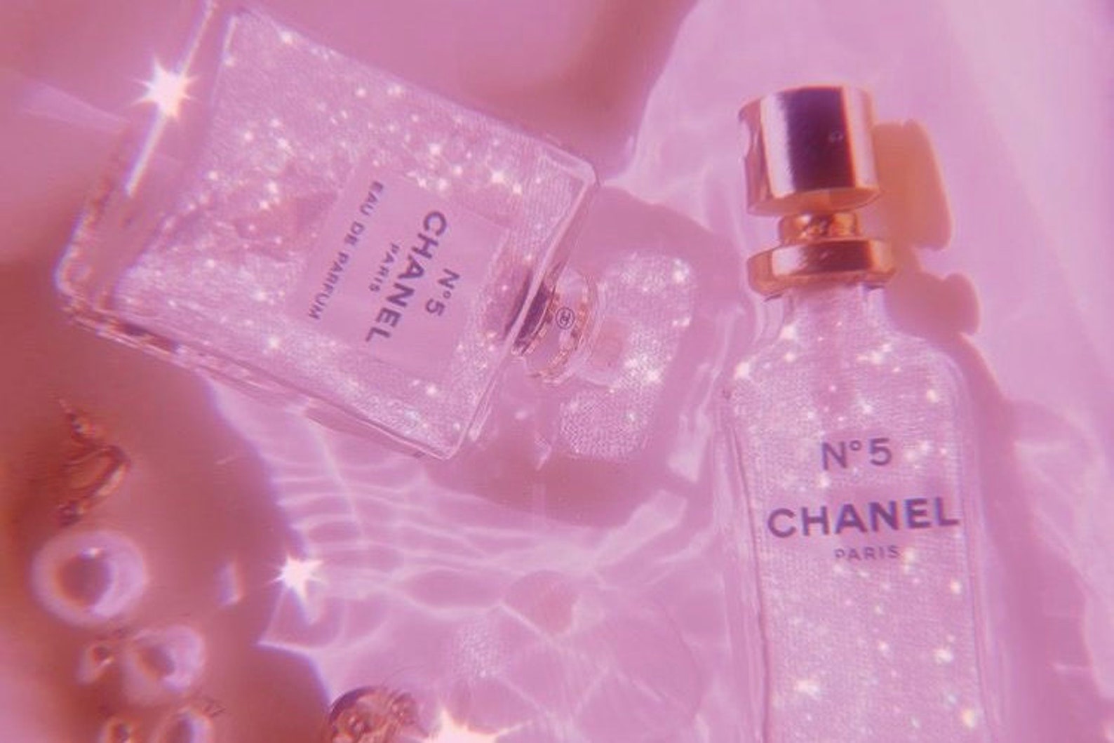 Pink Luxury Aesthetic Wall Collage Kit 64 IMAGES DIGITAL Etsy