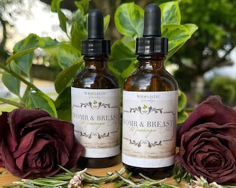 Womb & Breast Massage Oil