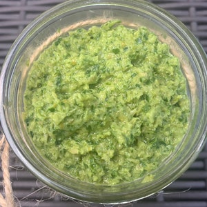 Homemade Haitian Pate d&#39;epis ( Spice Paste), Green Paste, Green Spice Paste, Spice, Haitian Spice, Haitian Spice Paste