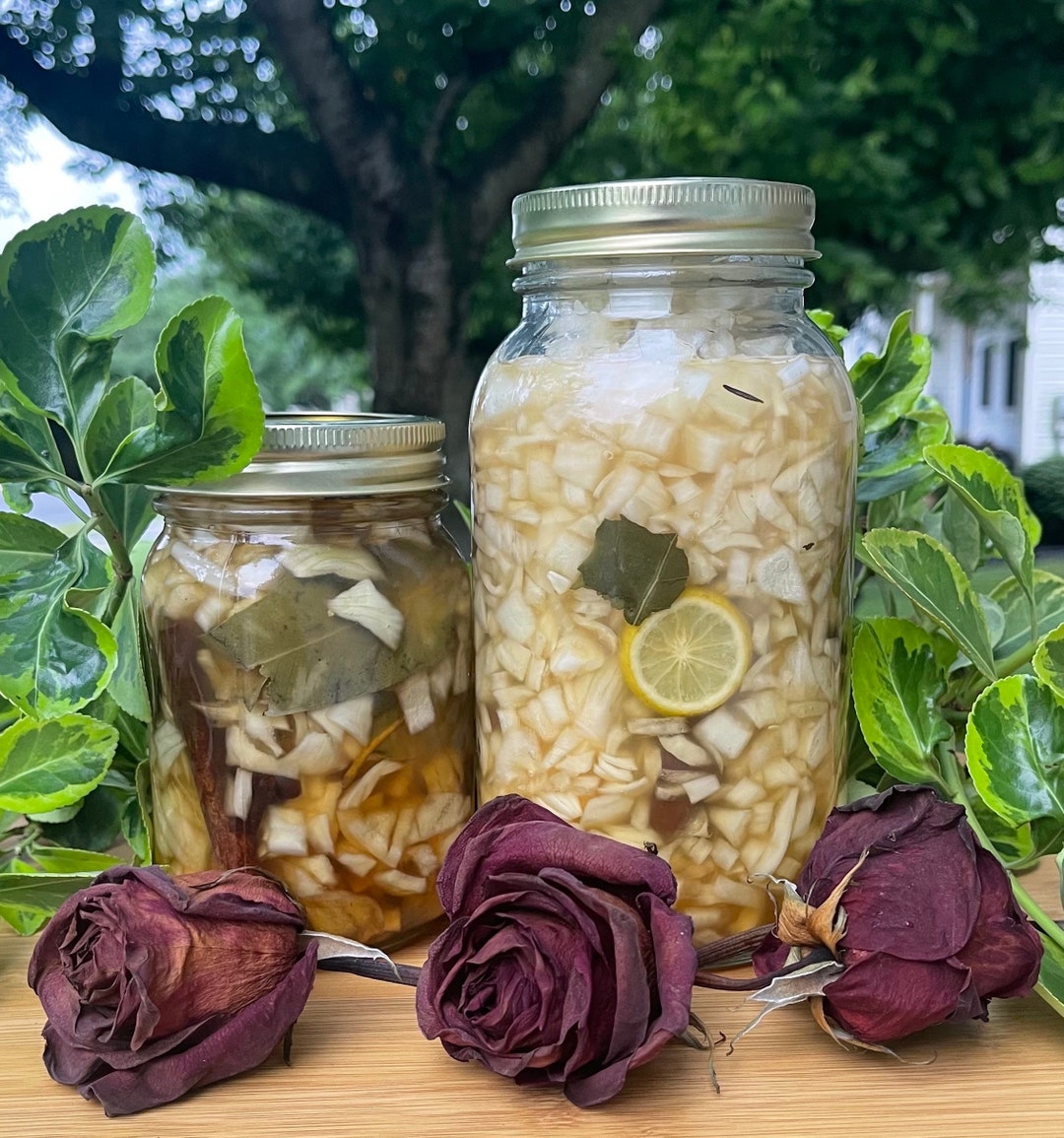 16oz Onion Syrup Cough & Cold Remedy Etsy