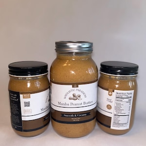 Peanut Butter - Manba - Healthy, High Protein.