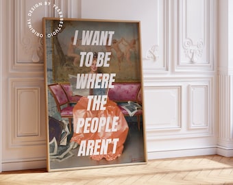 Altered art print, Coquette decor, Rococo art, Maximalist wall art, Quirky wall art, Baroque art print, victorian art, Kitsch decor
