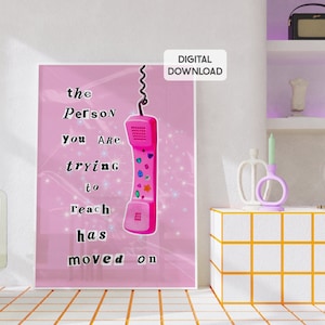 Y2k room decor, Y2k decor, Pink y2k, Y2k poster, Y2k grunge, Y2k art print, room decor aesthetic y2k, Maximalist wall art, Eclectic decor