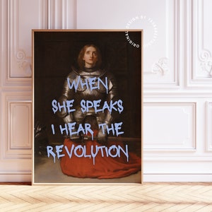 Sztuka ścienna feministyczna, Zmieniony wydruk artystyczny, Maksymalistyczna sztuka ścienna, Wydruki feministyczne, Zmieniony portret, Wydruk artystyczny barokowy, Sztuka ścienna wzmacniająca,