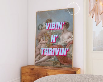 Maximalist Art Print, Eklektische Dekoration, Minimalistisches Design, Minimalistische Kunst, Minimalistisch, Minimalistisch