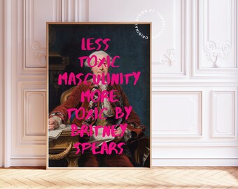 Feminist wall art, Altered art print, Maximalist wall art, Feminism prints, Feminist gifts, Moody maximalist, Quirky wall art, Funky prints