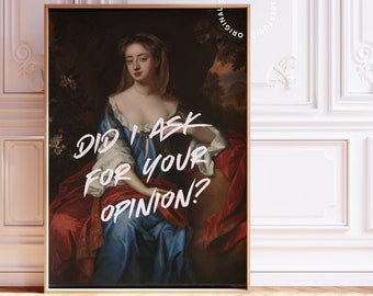 Feminist wall art, Altered art print, Coquette decor, Rococo art, Maximalist wall art, Quirky wall art, Baroque art print, victorian art