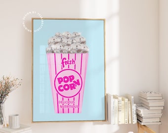 Dopamine decor, Disco ball prints, Maximalist wall art, Quirky home decor, Funky kitchen prints, Kitchen wall art quirky, Disco wall art