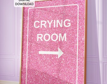Weinend Raum Druck, rosa Druck, minimalistische Drucke, maximalist Art Druck, Schlafzimmer Dekor, lustige Drucke, minimalistische Drucke