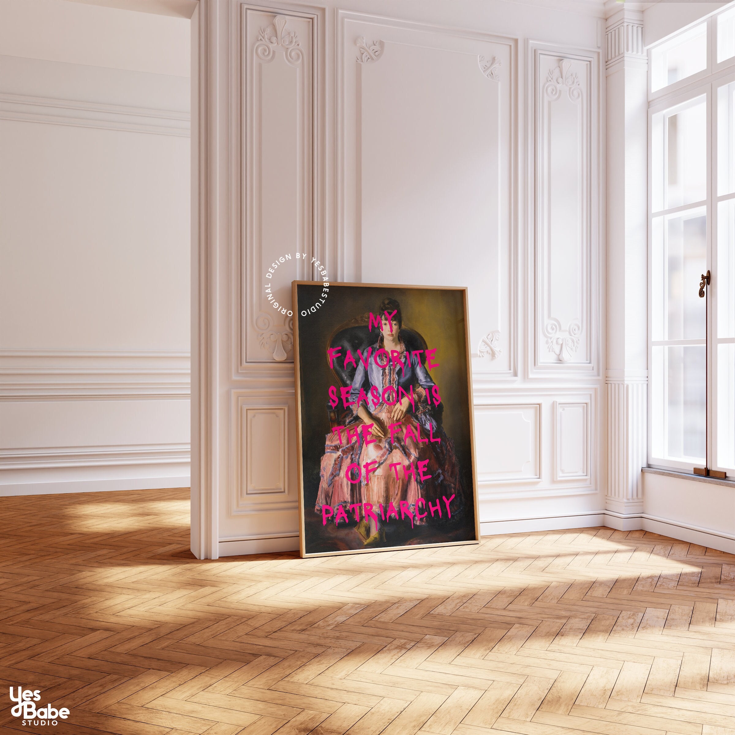 Feminist wall art, Altered art prints, Maximalist wall art, Feminism prints, Feminist gifts, Maximalist home decor, The future is female