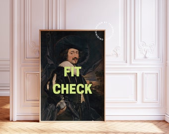 Altered art print, Maximalist wall art, Quirky home decor, Baroque art print, Weird art, Moody decor, Dark academia, Funky home decor