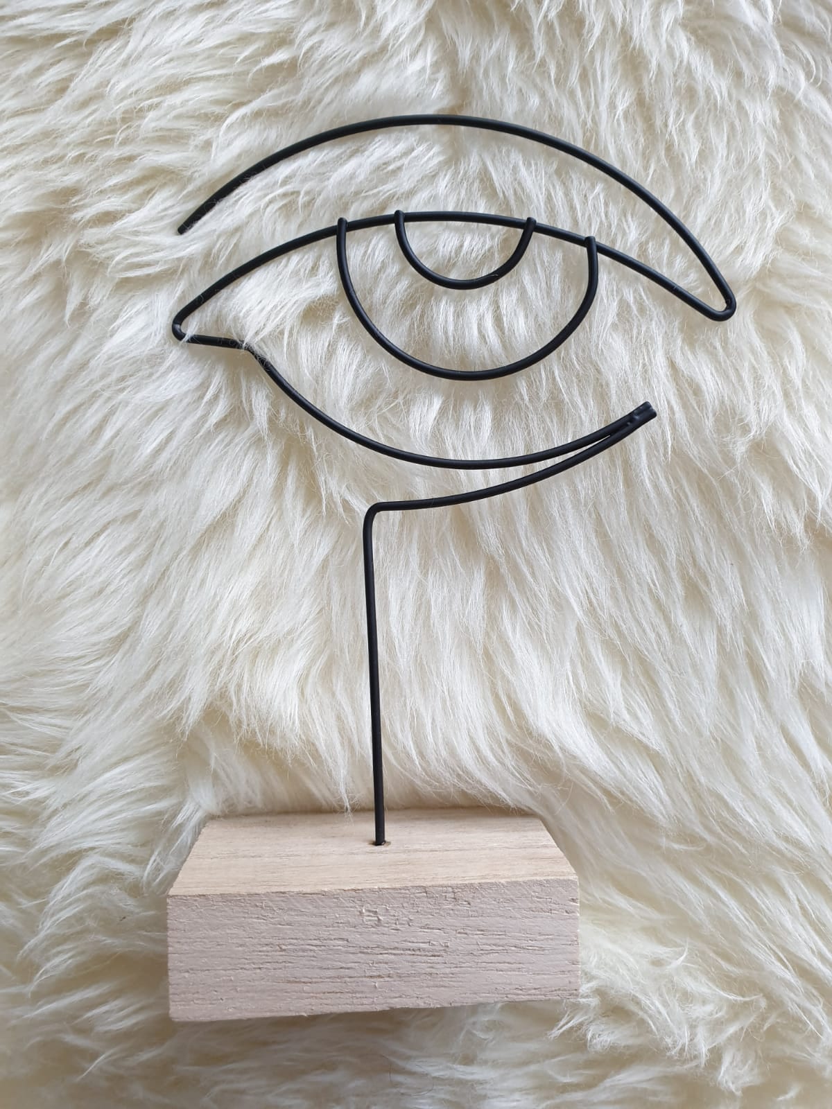 Wire Sculpture Wire Figures Abstract Art Deco Statue Face Decorative Figure Design Minimalist Modern Art Modern Art