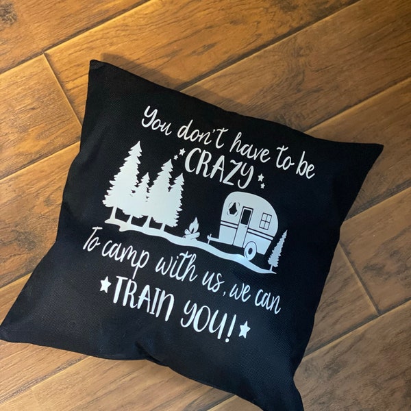 Camping Pillow Etsy