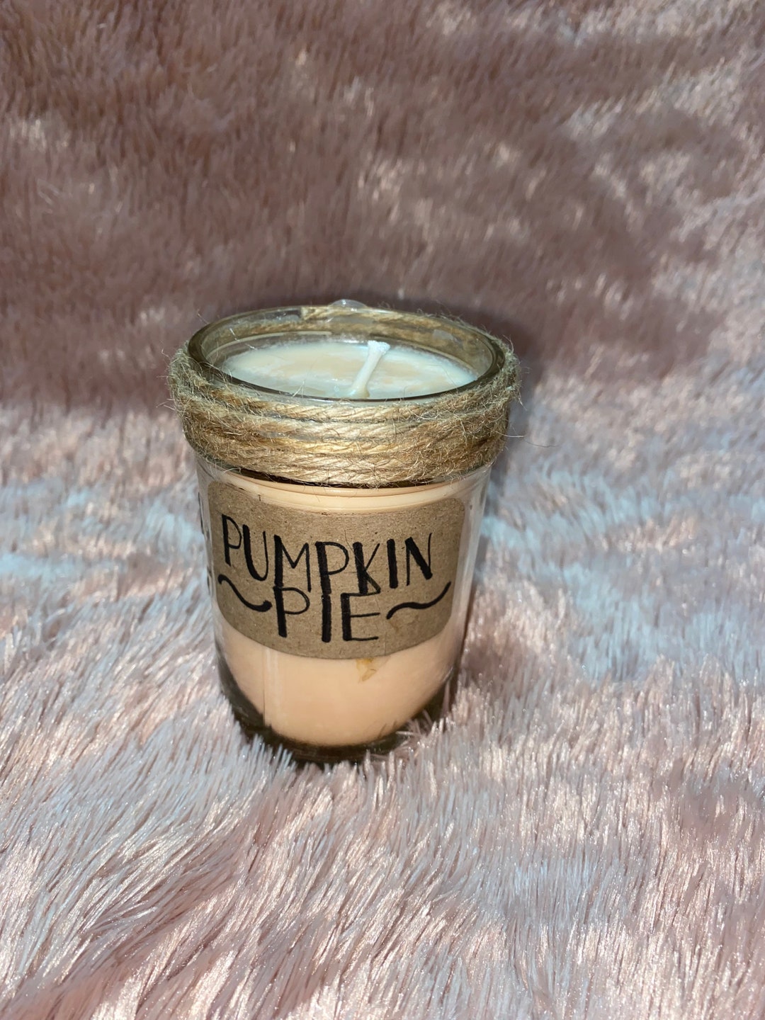 Pumpkin Pie Candle 8 Oz Etsy