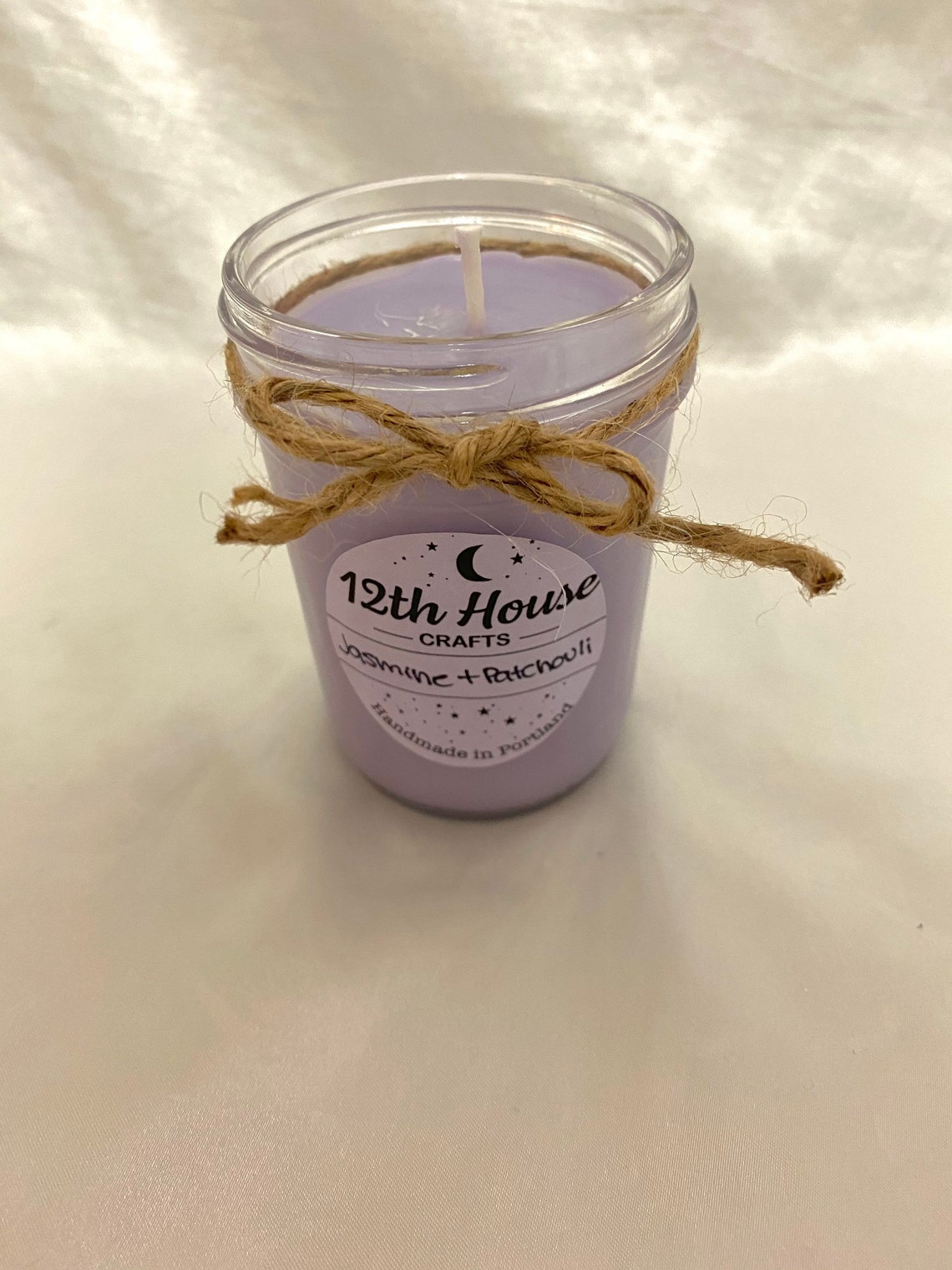 Jasmine Patchouli 8 Oz Candle Etsy