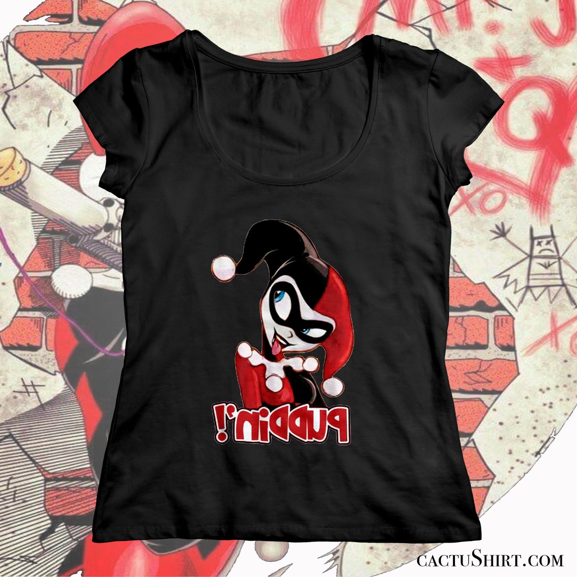 Harley Quinn Tee Shirt Harley Quinn shirt Harley Quinn | Etsy
