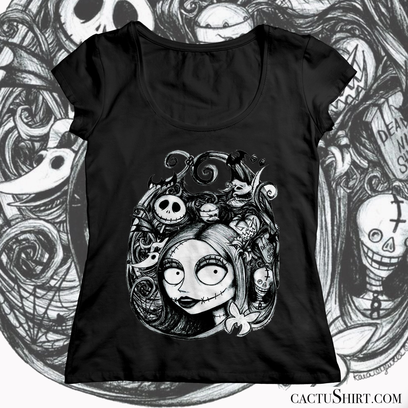 sally nightmare before christmas shirt