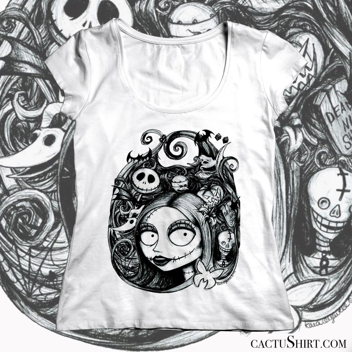 sally nightmare before christmas shirt