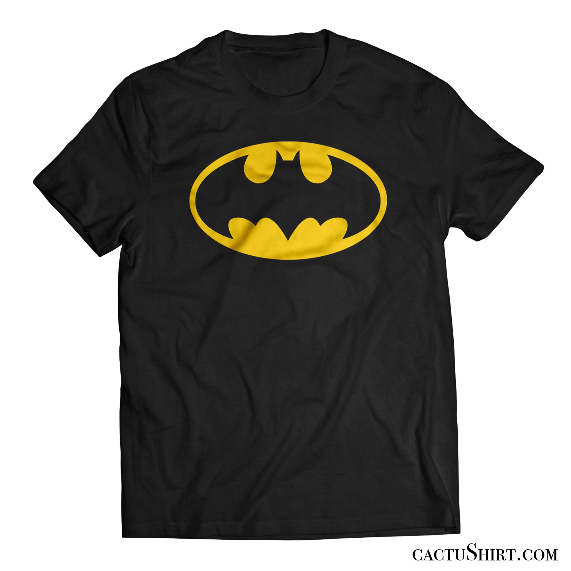 Batman logo t shirt batman comics logo tee shirt batman logo | Etsy