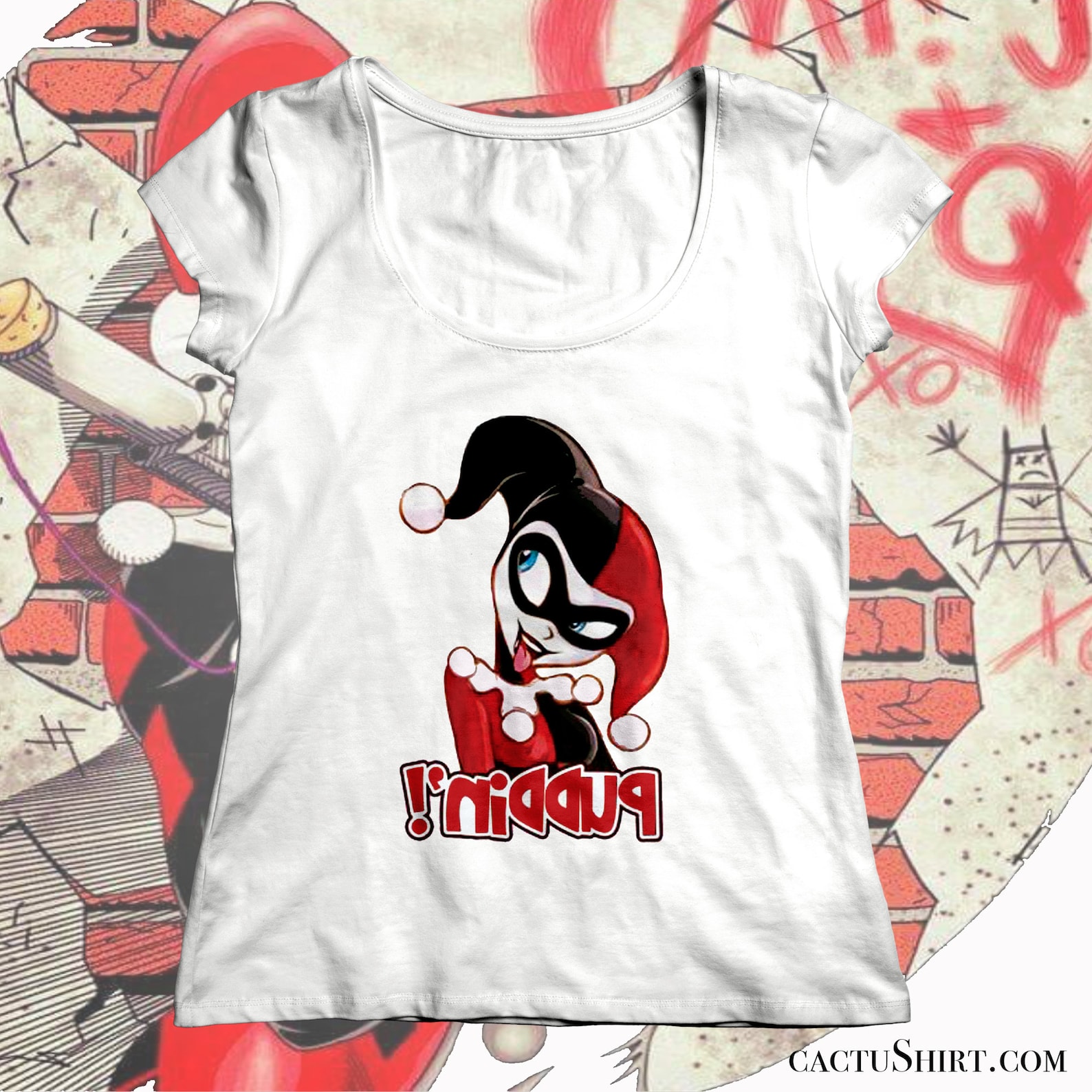 harley quinn shirt design