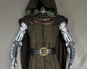 Doctor Doom Costume Avengers: Doomsday Victor Von Doom Costume Cosplay Suit