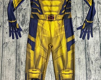 Deadpool 3 Wolverine Bodysuit Costume Cosplay Suit