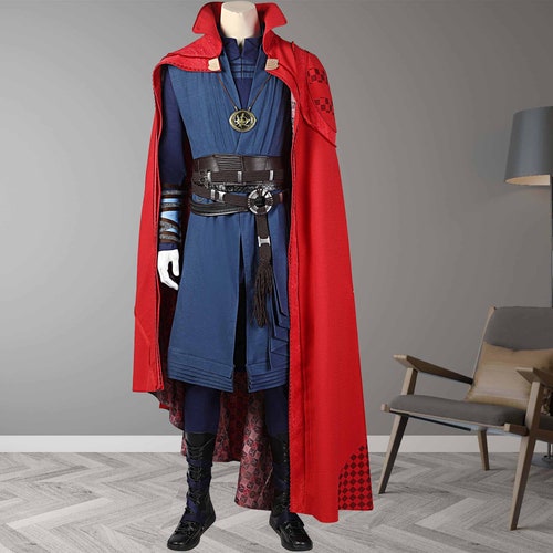 Doctor Strange Costume Stephen Strange Cosplay Suit Cloak - Etsy