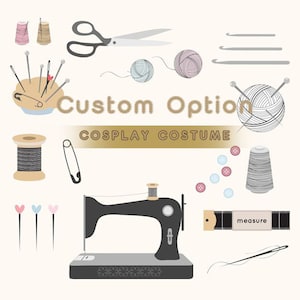 Custom Option for Cosplay Costume