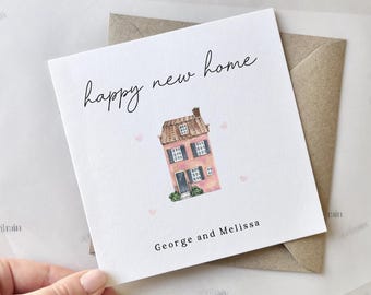 Happy New Home Card | Congratulations new house, You're moving card, Moving New house, First house, New memories New home
