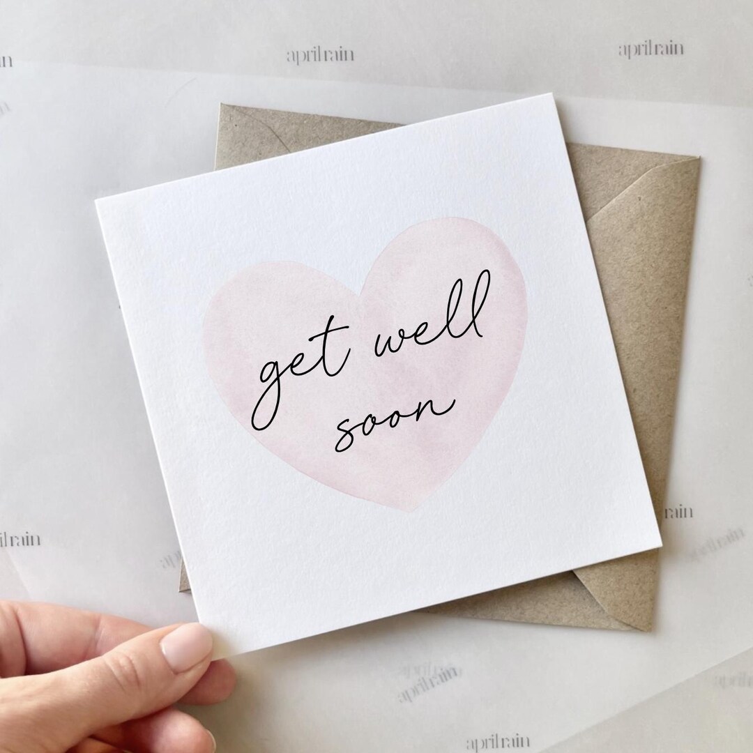 Get Well Soon Card | Thinking of You Card, Here for You Card, Get Well ...