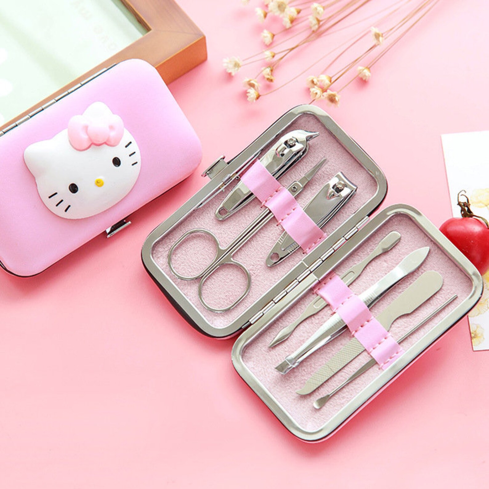 Hello Kitty Nail Set Etsy