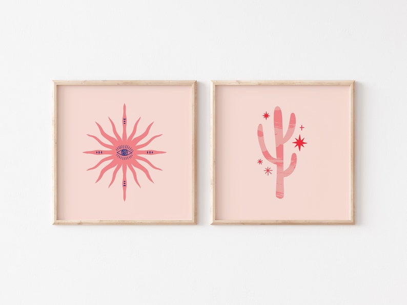 Western Art Gallery Wall Art Western Wall Décor Etsy