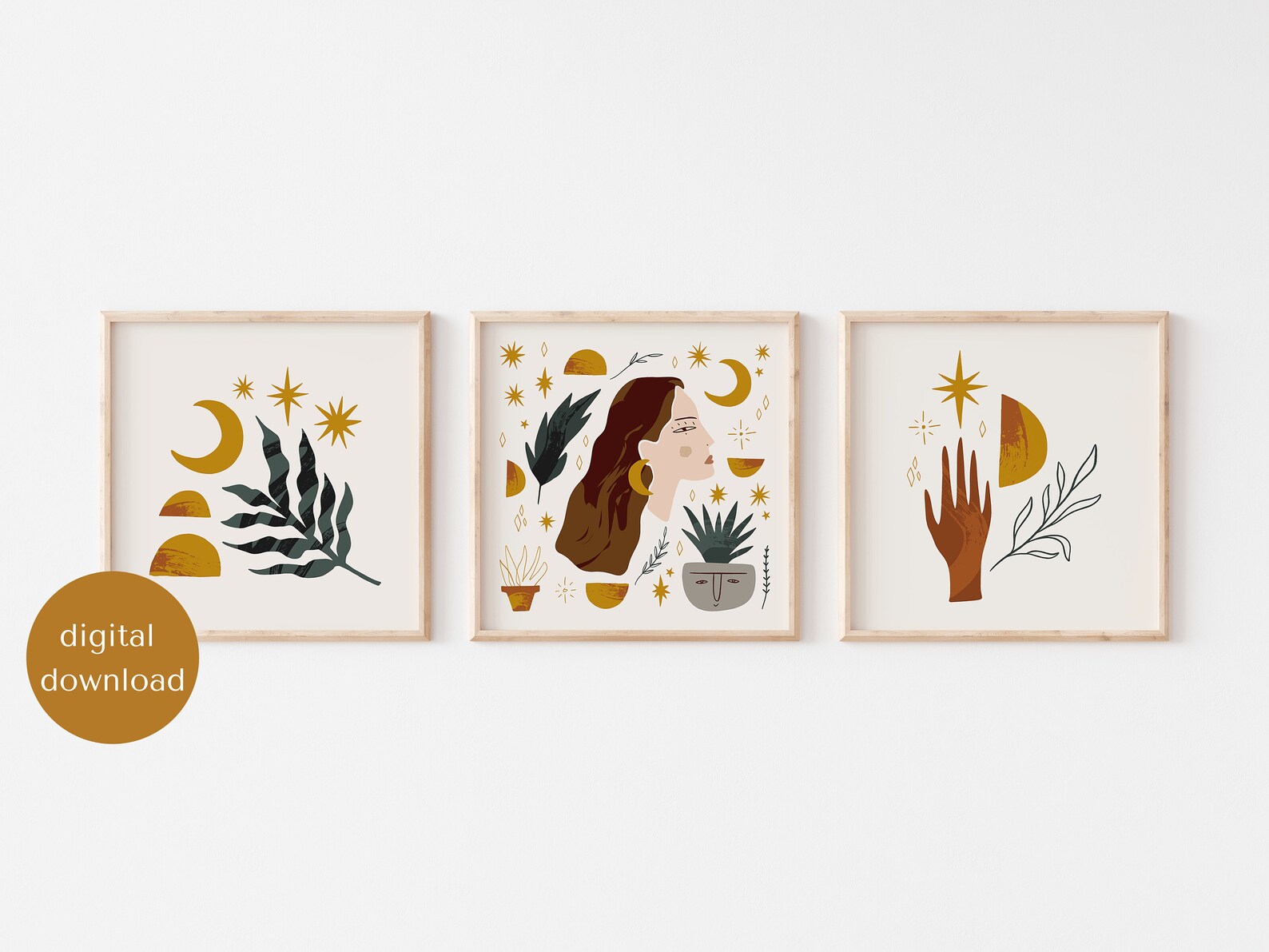 Botanical Wall Art, Plant Mom, House Plant, Printable Wall Art, Plant