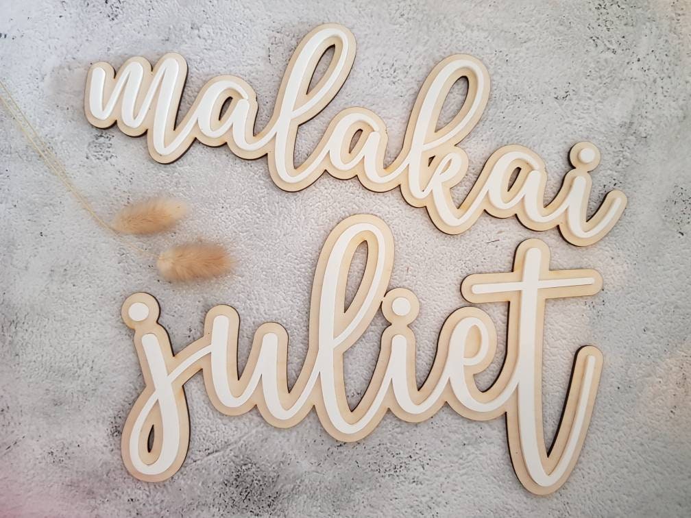 Personalised Signage Event Sign Acrylic Wood Script - Etsy