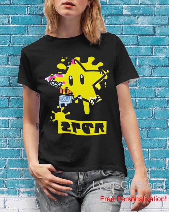 Mario Splatfest Shirt splatoon 2 