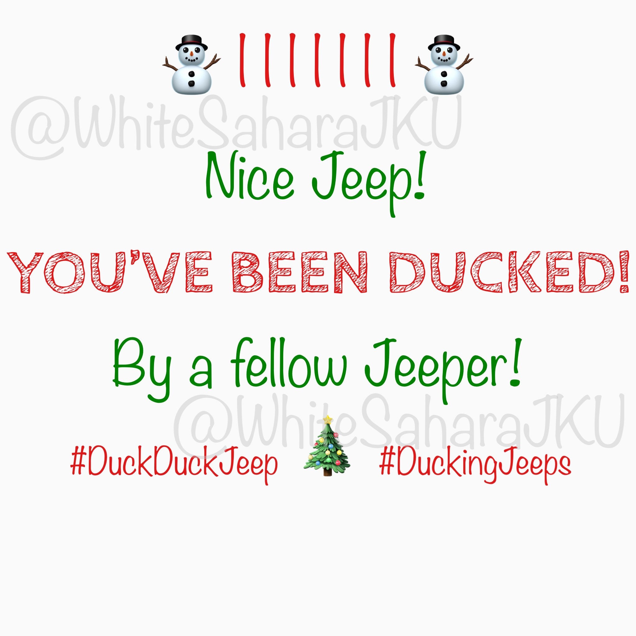 Duck Duck Jeep ducks and tags – Jeepsy Soul Designs