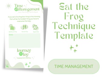 Time Management Technique - Eat the Frog