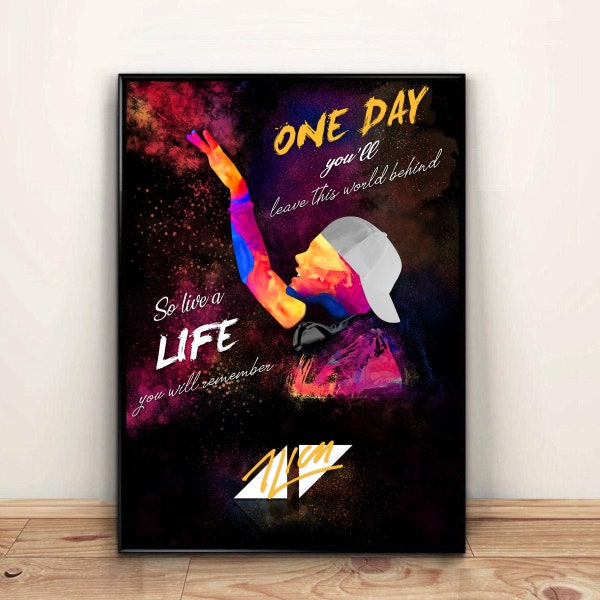 Avicii DJ Music Poster Canvas Wall Art Home Decor (No Frame)