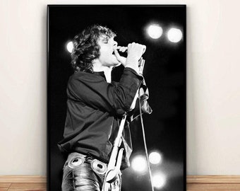 Jim Morrison Muziek Poster Canvas Wall Art Home Decor (geen frame)