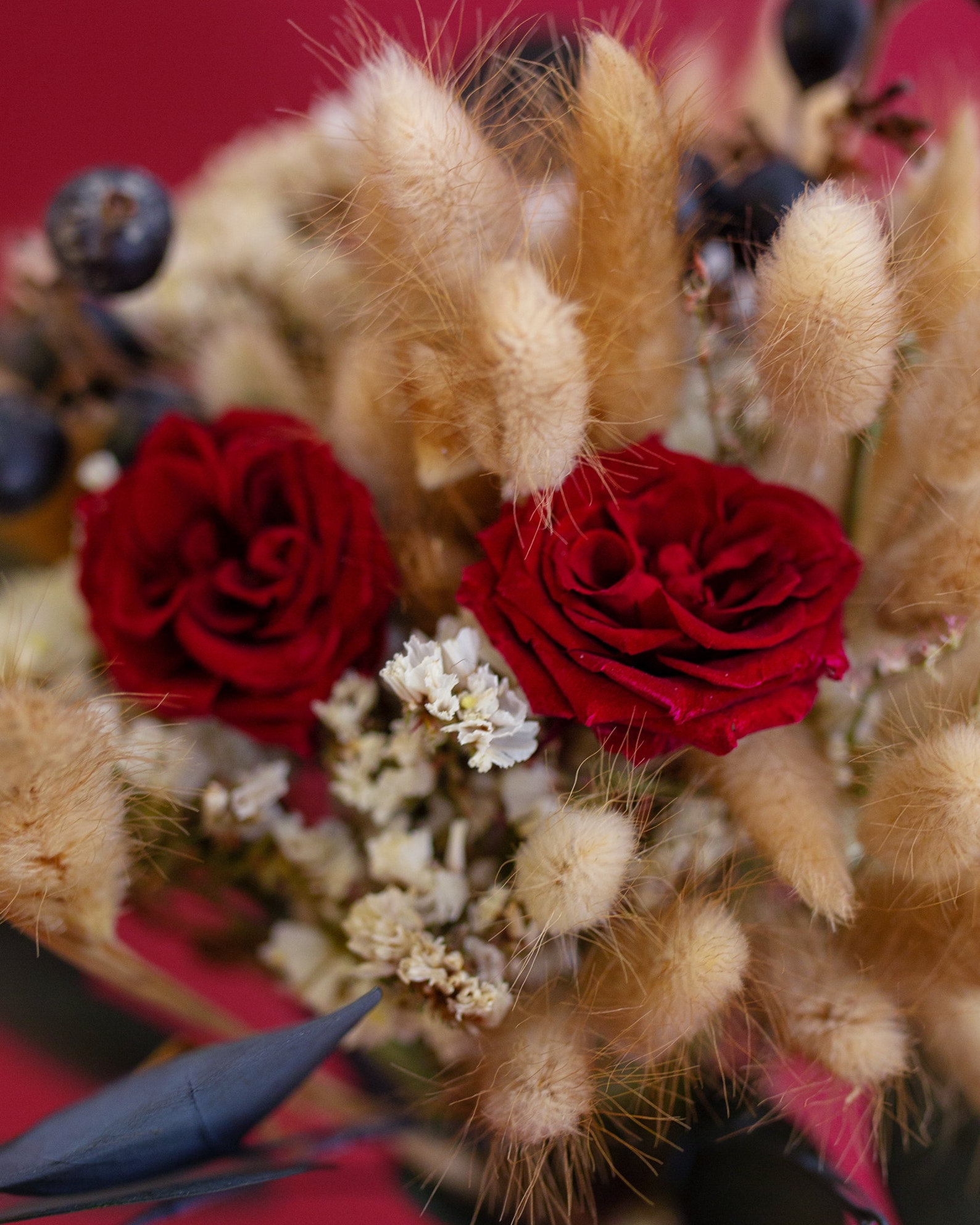 Infinity Flower Bouquet Dry Flower Bouquet Infinity Roses Etsy