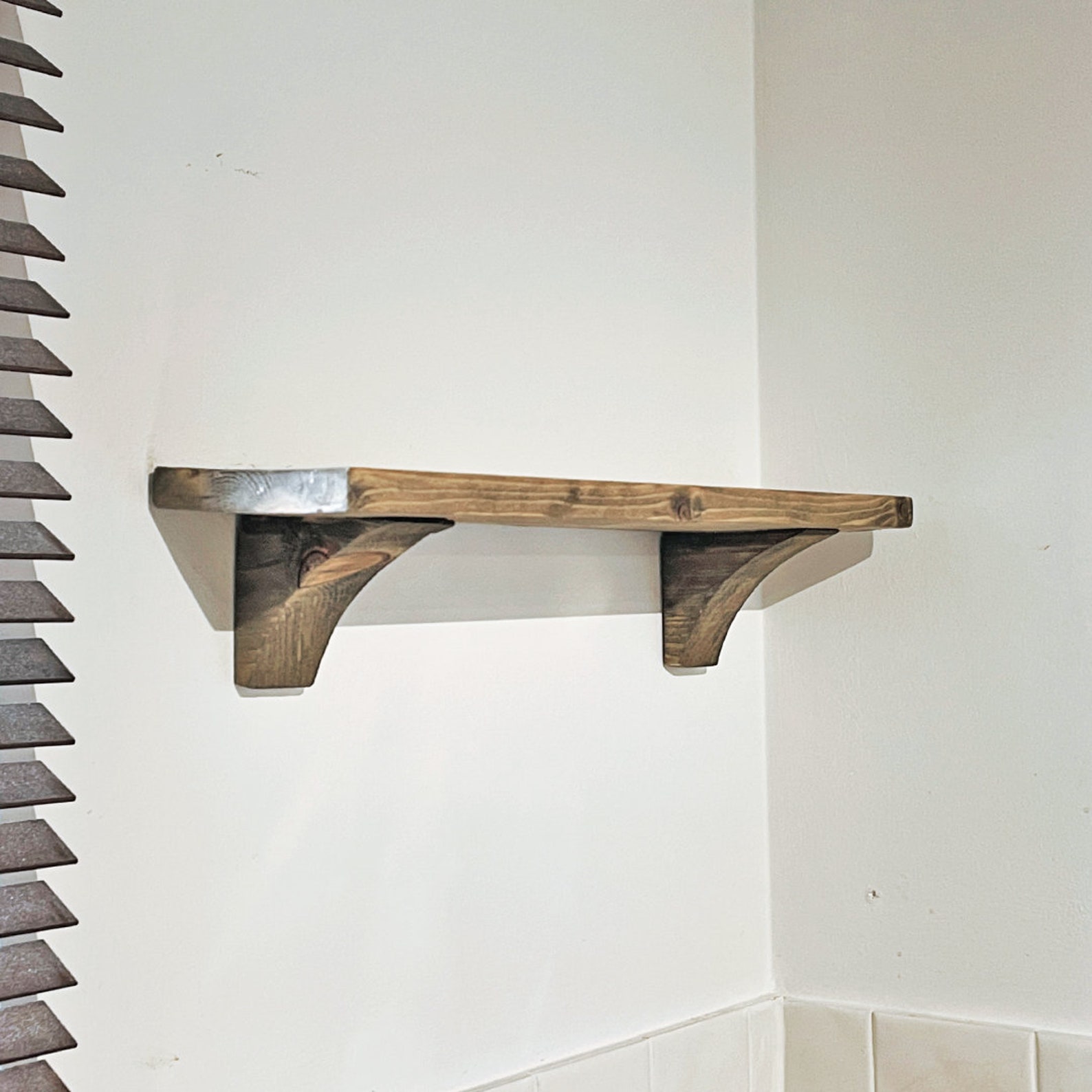 Mini Rustic Wooden Shelf Etsy