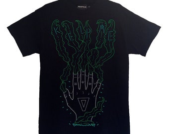 Kelp Me! Merpola Tee - Black Unisex T-Shirt