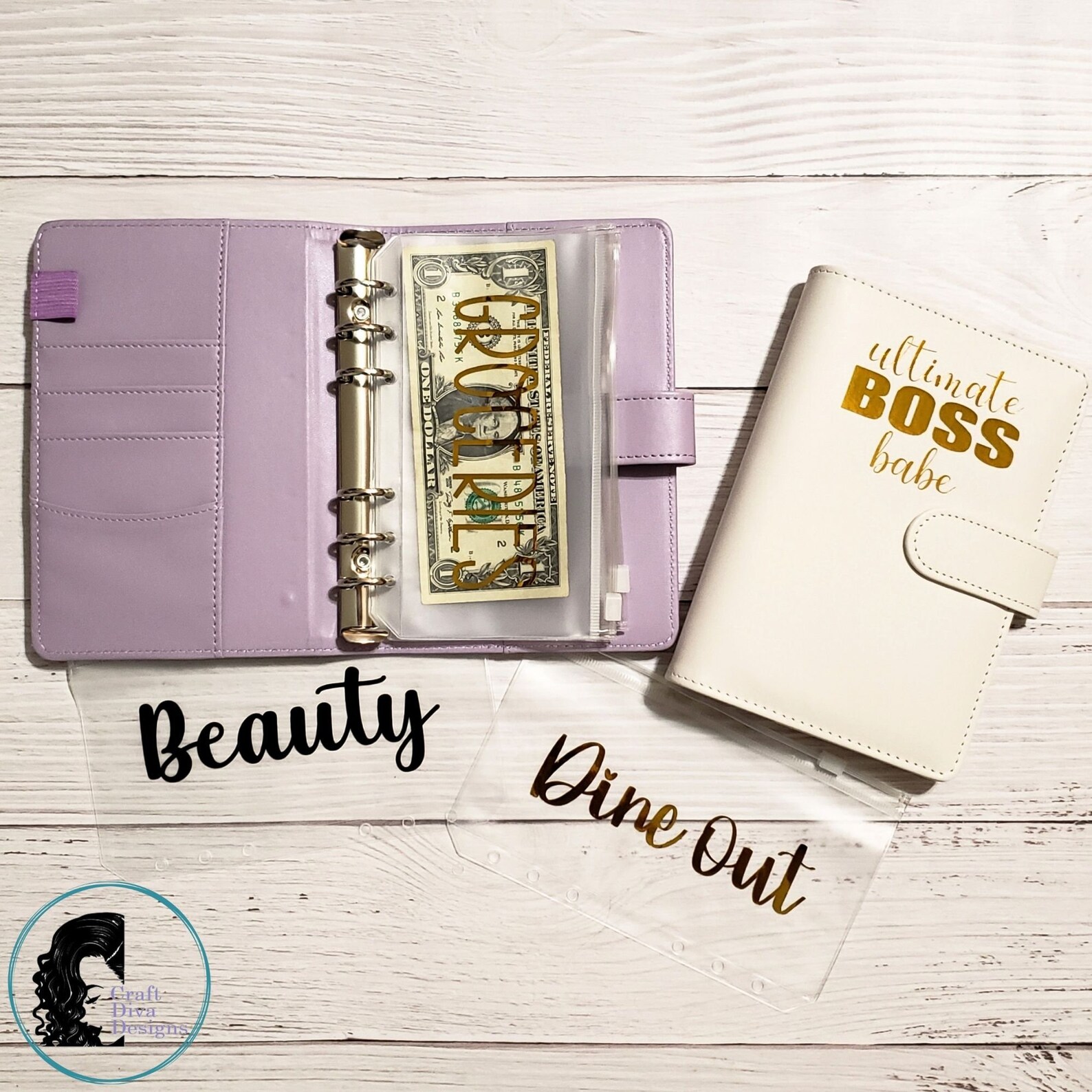 Customized Budget Binder Cash Envelope System A6 Binder Etsy