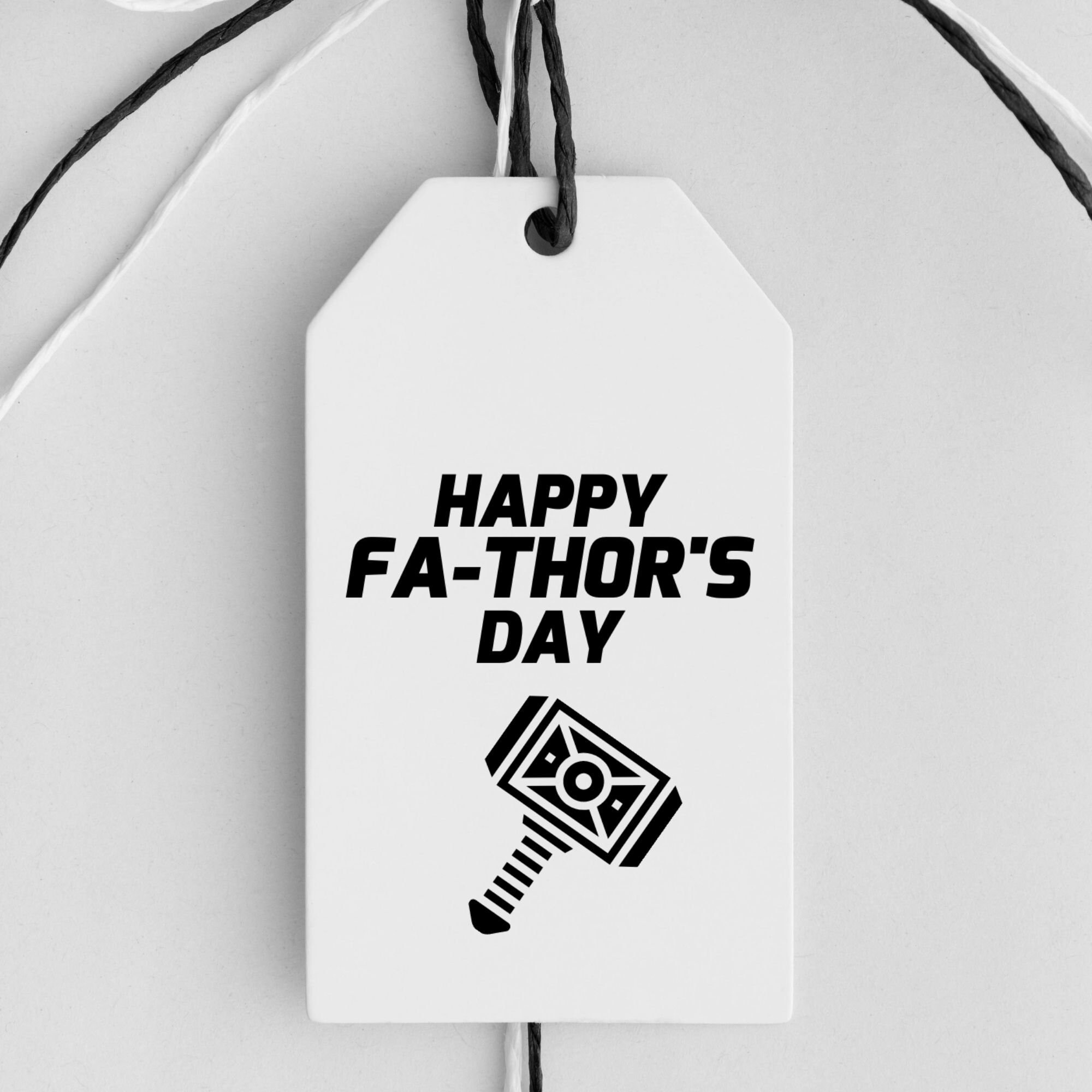 fathers day tags printable happy fathers day gift tag etsy