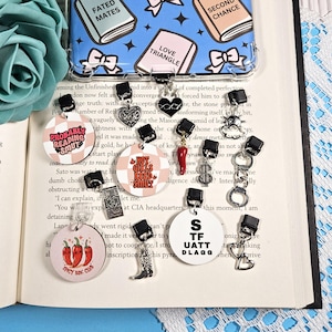 Kindle Charms / E-Reader Dust Plug Charm / Phone Accessories / Kindle Decor USB Plug / USB-C Phone Charm / Keychain / Romance Bookish Gifts