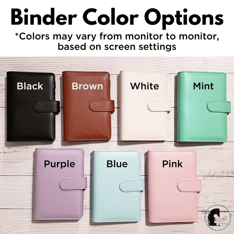 Customized Budget Binder / Cash Envelope System / A6 Binder / Etsy